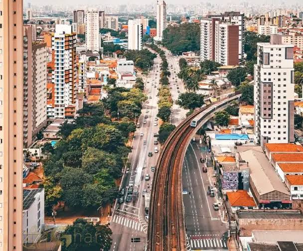 Avenida Luís Dumont Villares na Parada Inglesa - Zona Norte de São Paulo